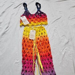 Beach Set, Entreaguas, S, Multi, NWT,
